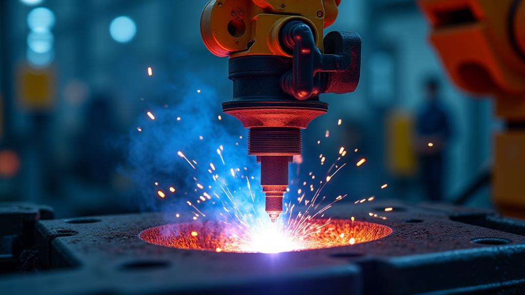 Système de soudage robotisé pour l'industrie automobile